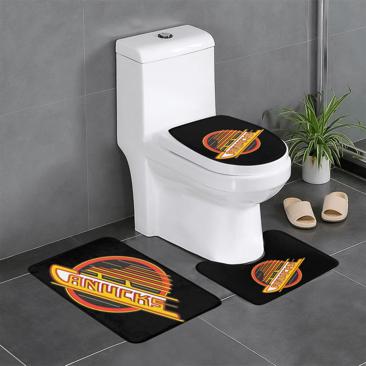 Home Decor Vancouver - Vancouver Hockey - Ретро Canucks Skate