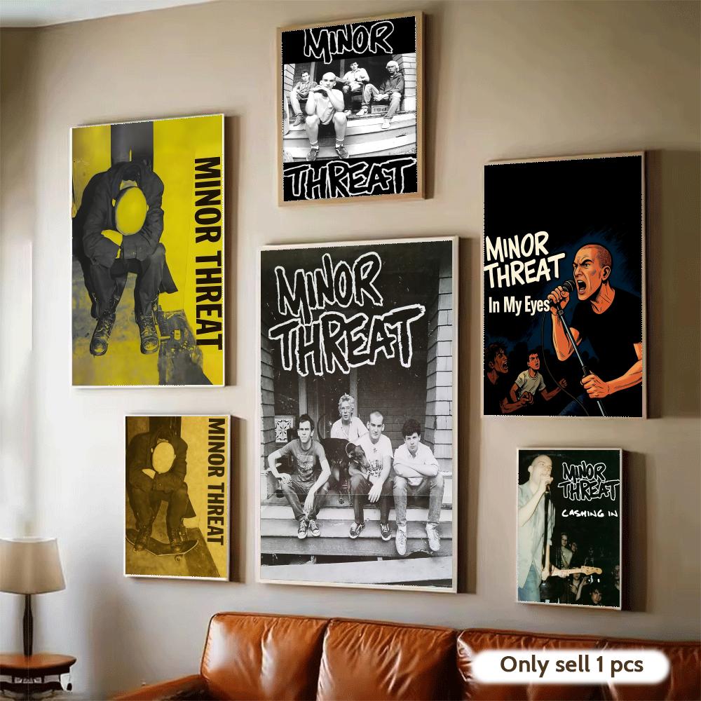 Home Decor Living Room Ideas - Постер с изображением рок-группы M-Minor Threat,