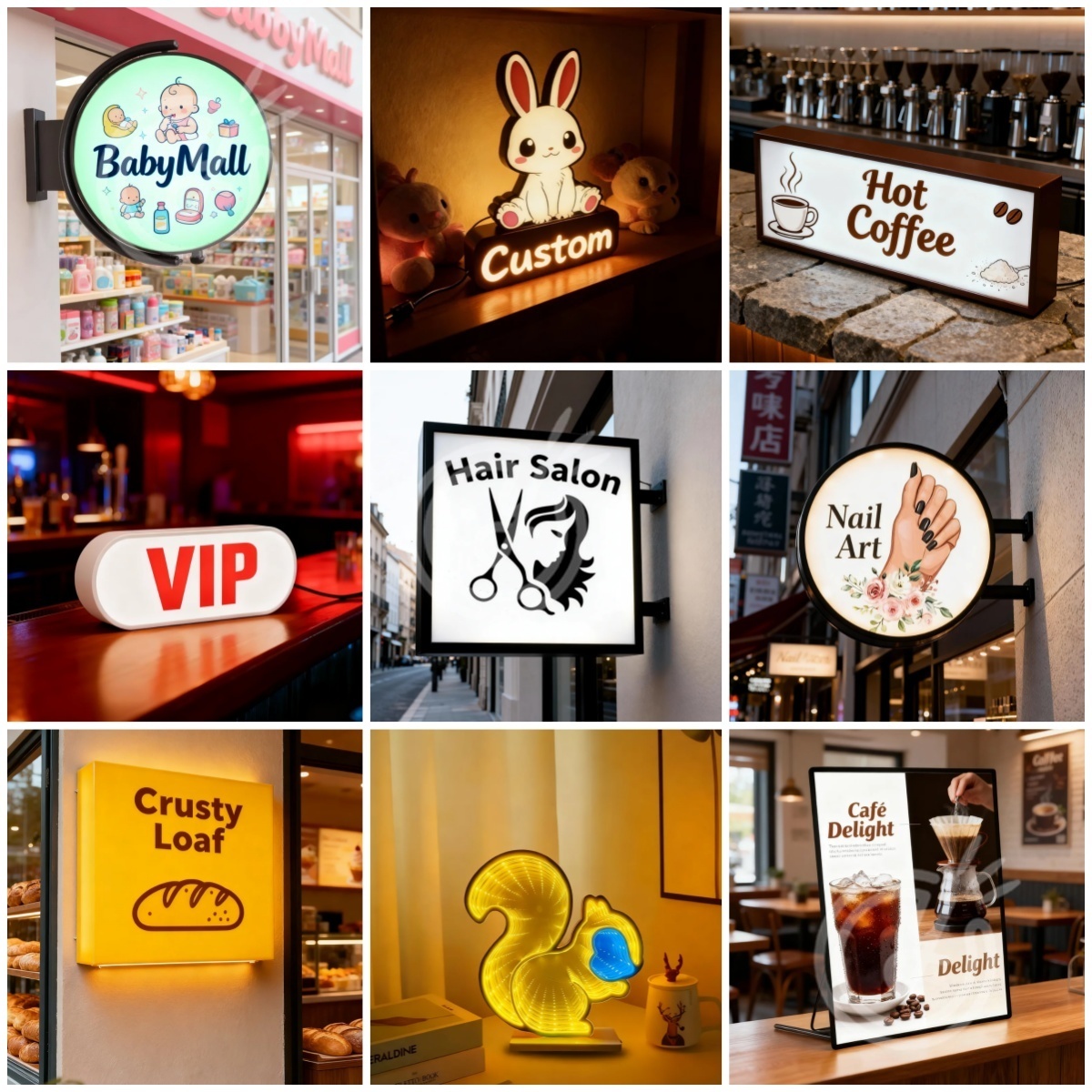 Neon Sign Led Custom - Индивидуальные акриловые вывески, светодиодные буквы, наружные