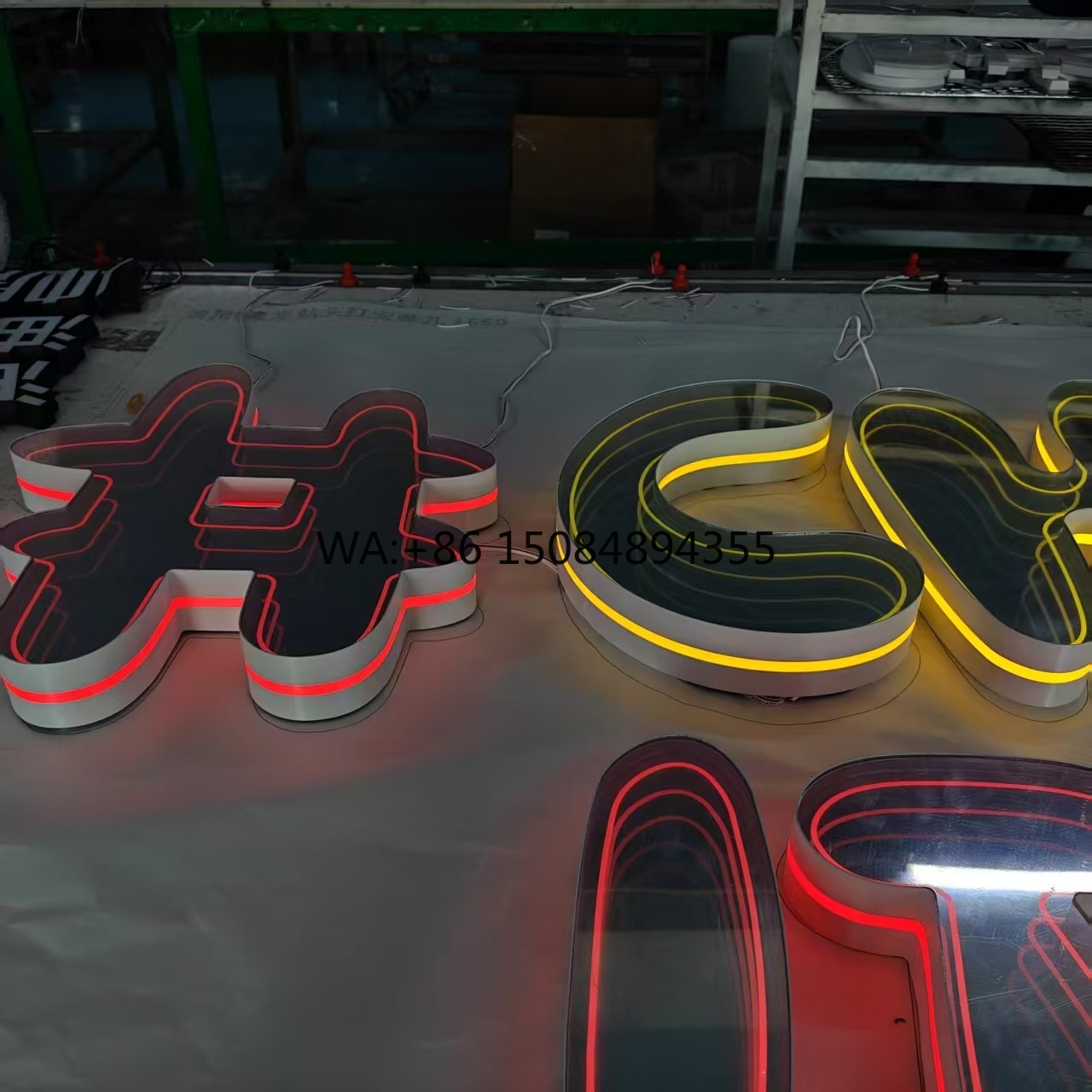 Neon Sign Led Custom - Неоновая вывеска с индивидуальным дизайном, 3D-эффект,
