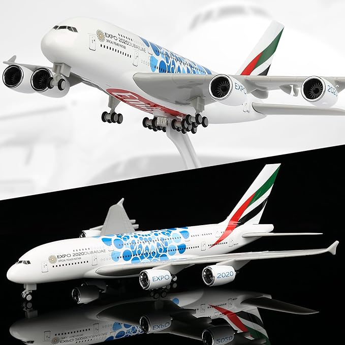 Home Decor Uae - Модель самолета A380 авиакомпании UAE Expo