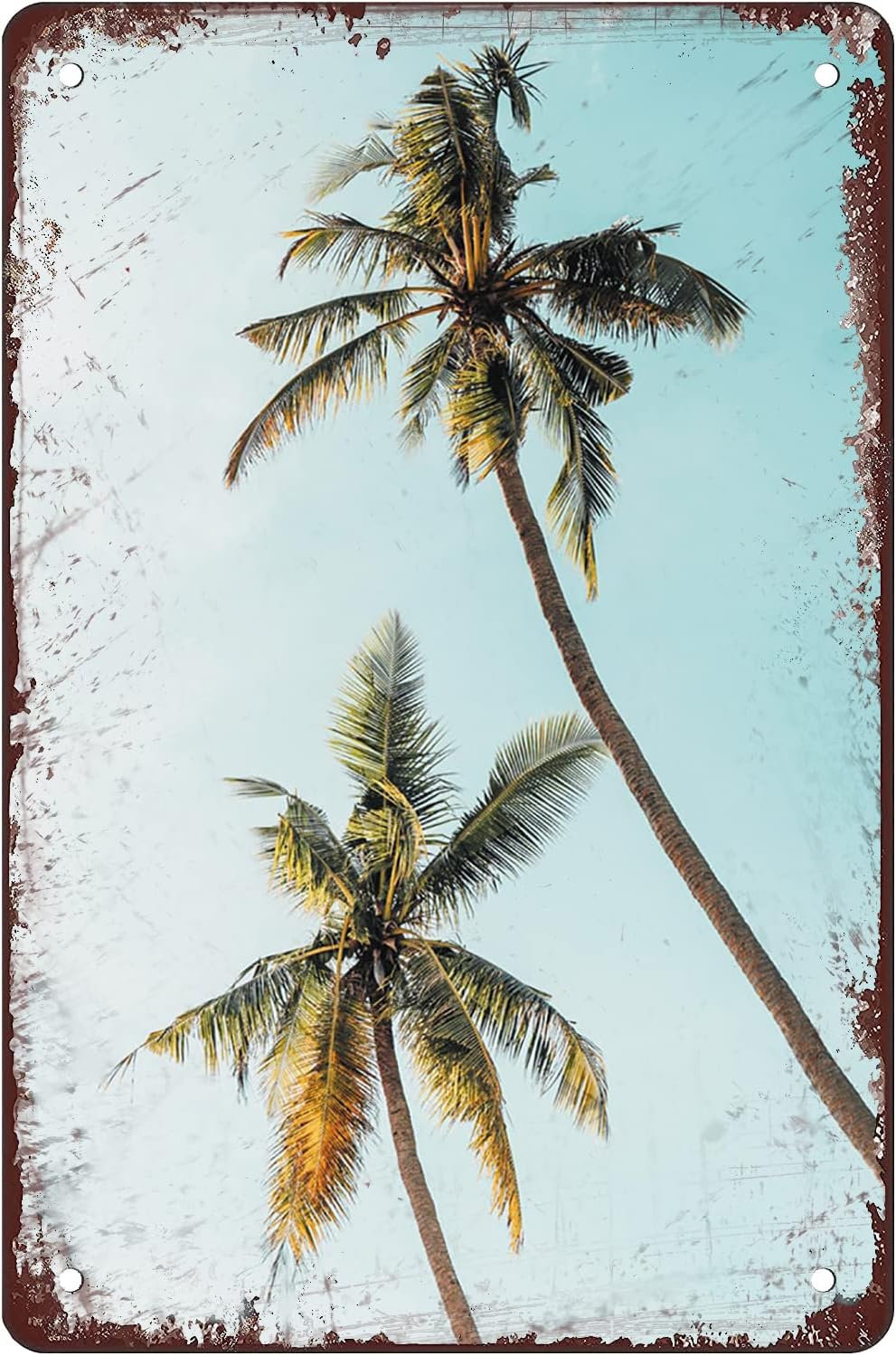 Home Decor Tree - Летний пляжный декор с кокосовыми пальмами,