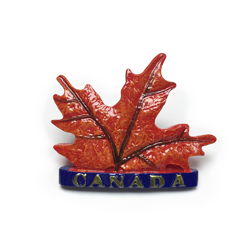 Home Decor Canada - Канада креативный ручной роспись красный кленовый