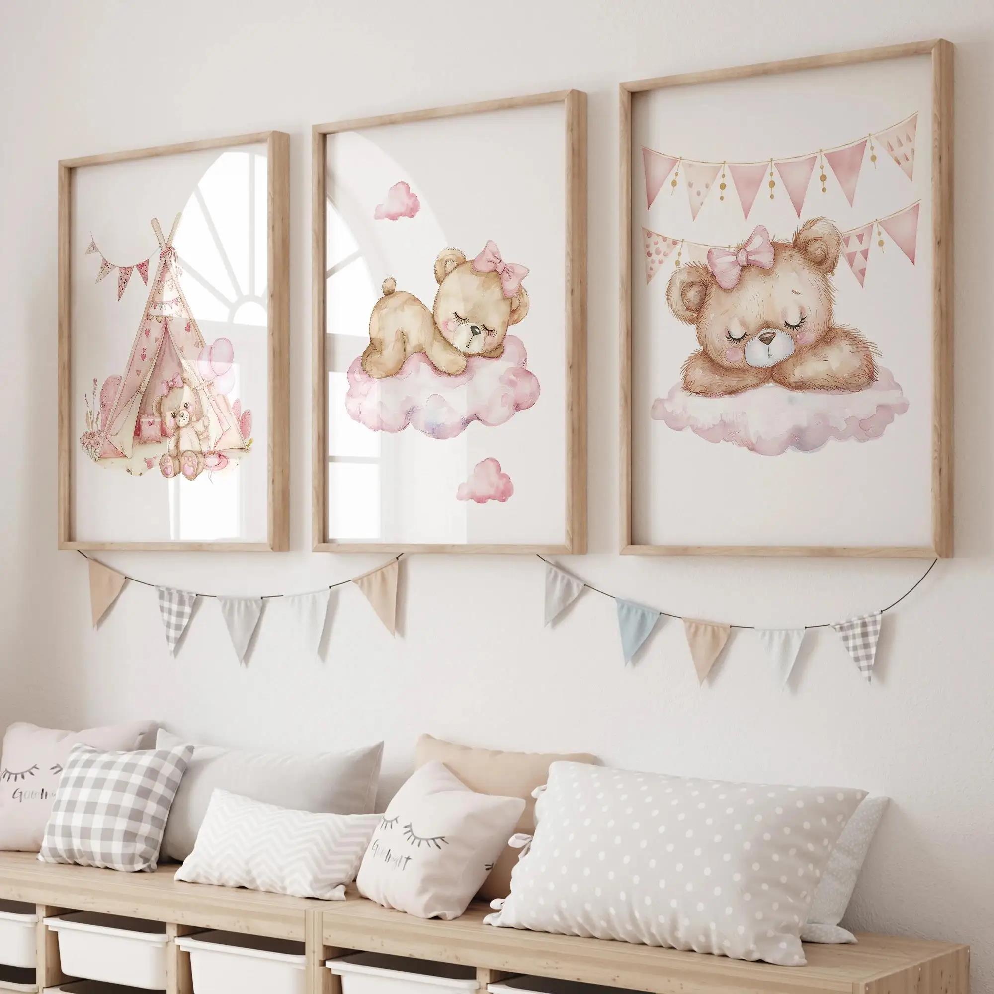 Home Decor Nepal - Розовая мечта, медведь, карусель, палатка, качели,