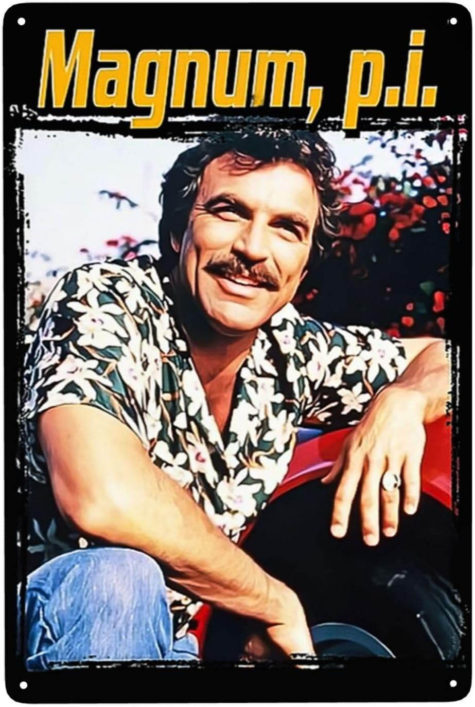 Home Decor Kolkata - Металлическая табличка CASOWAT Tom Actor Selleck,