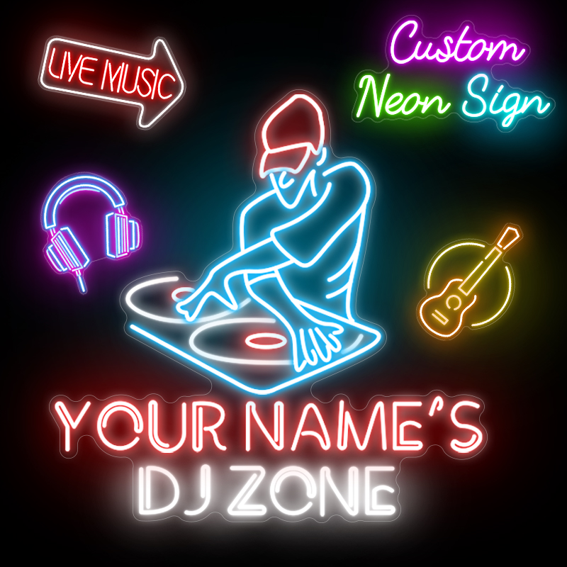 Neon Sign Led Custom - Неоновые вывески на заказ, персонализированные LED-лампы
