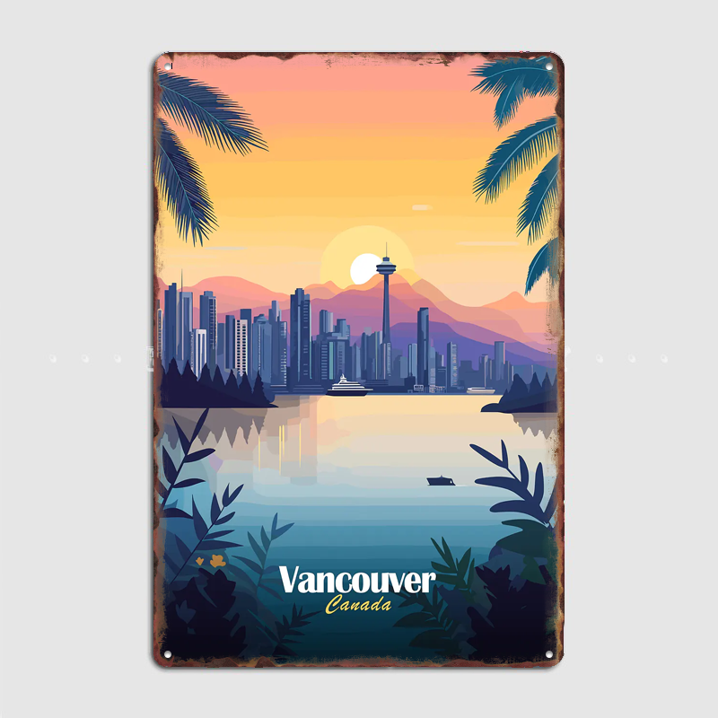 Home Decor Vancouver - Постеры с видом на Ванкувер и