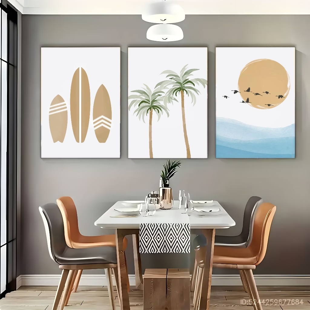 Home Decor Tree - 3 шт. Современные настенные картины в
