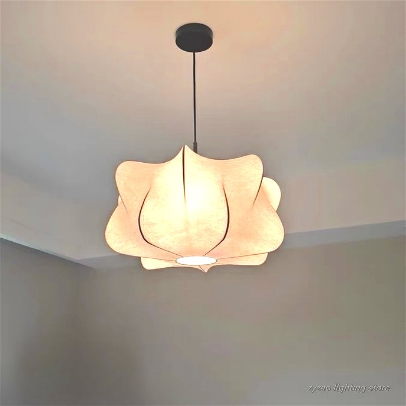Home Decor Minimalist Style - Минималистичный шелковый подвесной светильник-кокон, подвесной светильник