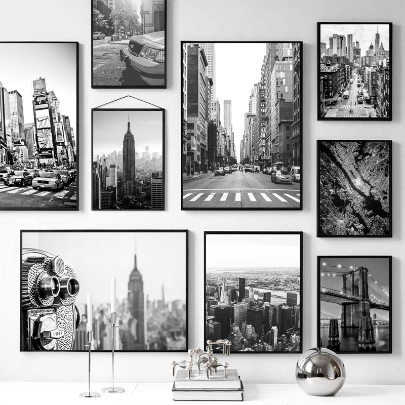 Home Decor New York - Постеры и принты с изображением Нью-Йорка