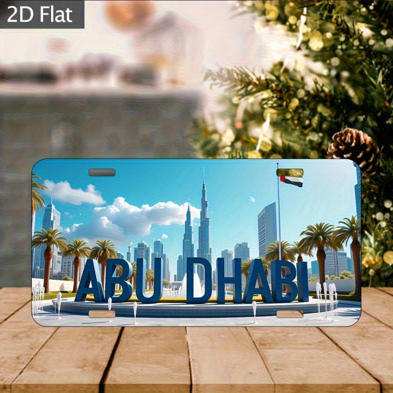 Home Decor Uae - Алюминиевая винтажная табличка с номерным знаком