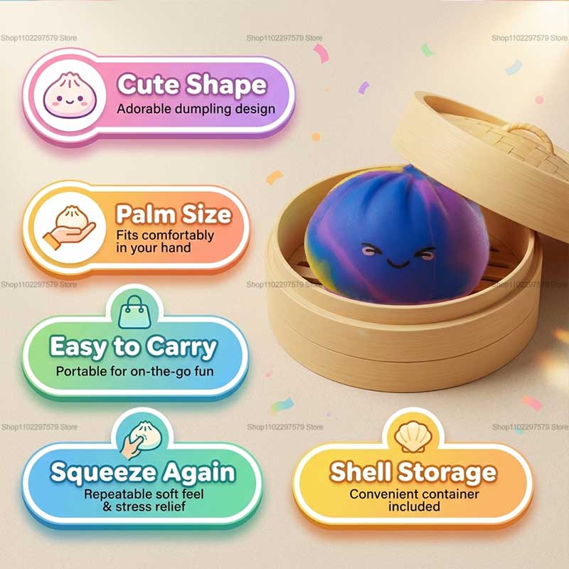 Home Decor Unique Items - Новая радужная игрушка-антистресс в виде паровой