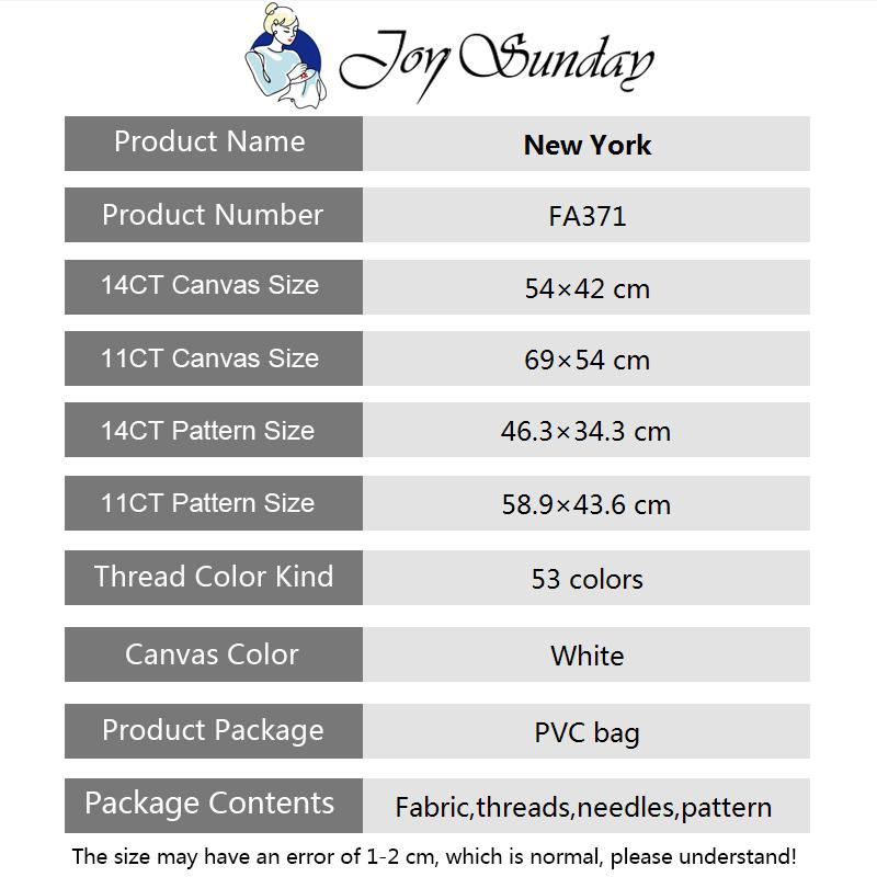 Joy Sunday Набор для вышивки к – обзор и цена Home Decor New York