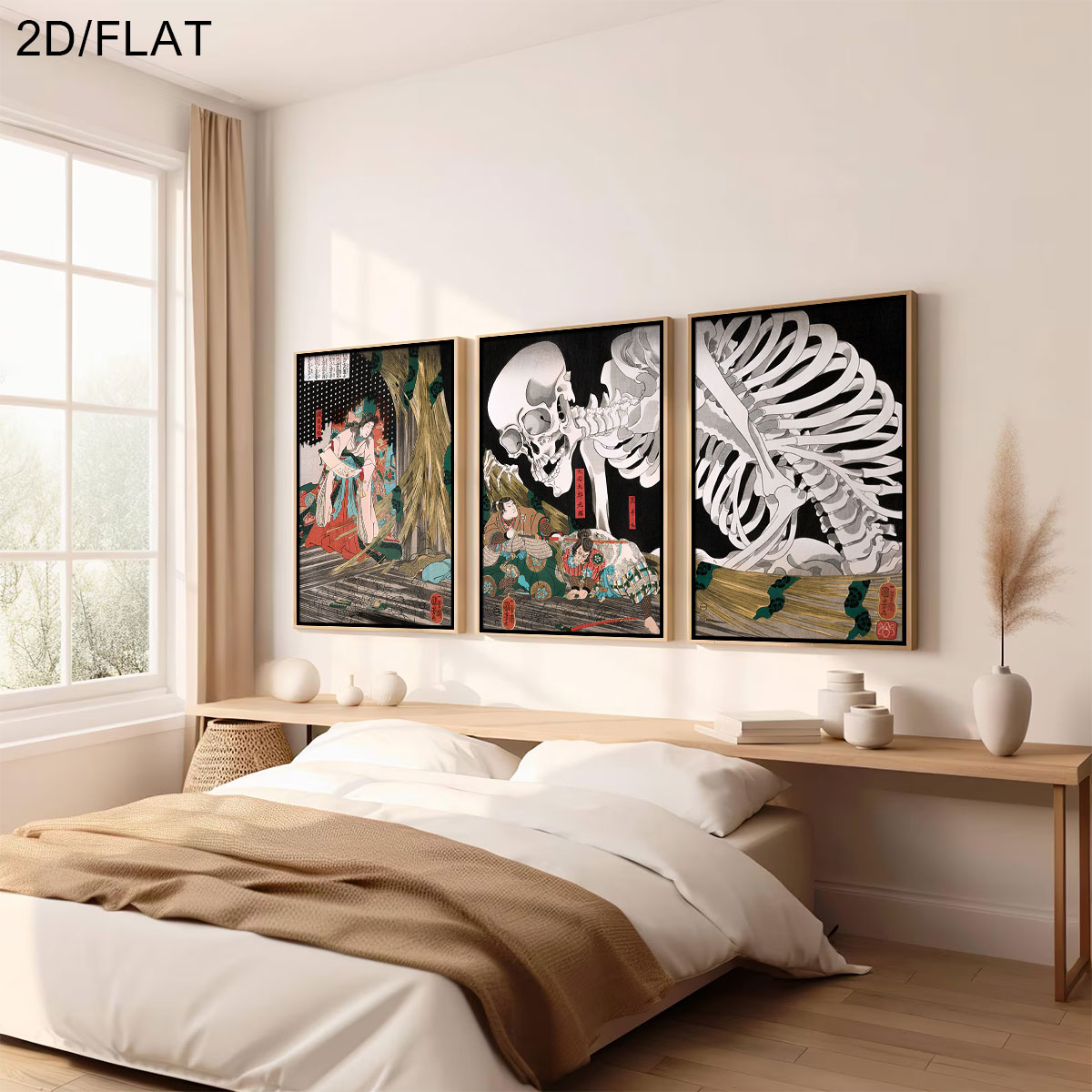 Набор из 3-х ретро-картин на х – обзор и цена Home Decor Japanese