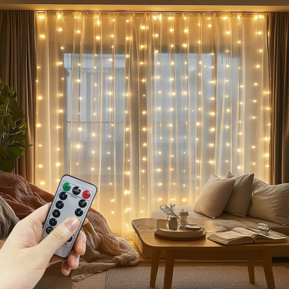 Светодиодная гирлянда-штора 3/ – обзор и цена String Curtain Light