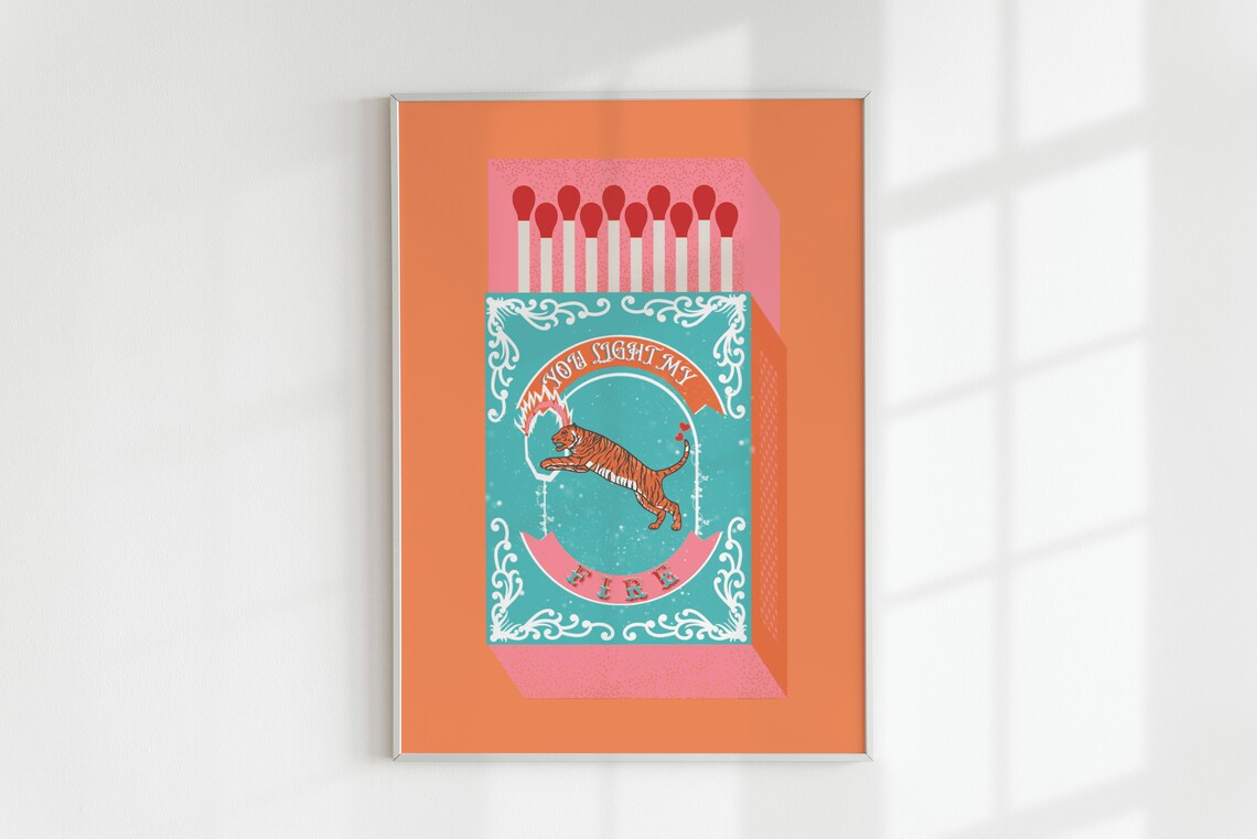 You Light My Fire Orange Match – обзор и цена Home Decor Nepal