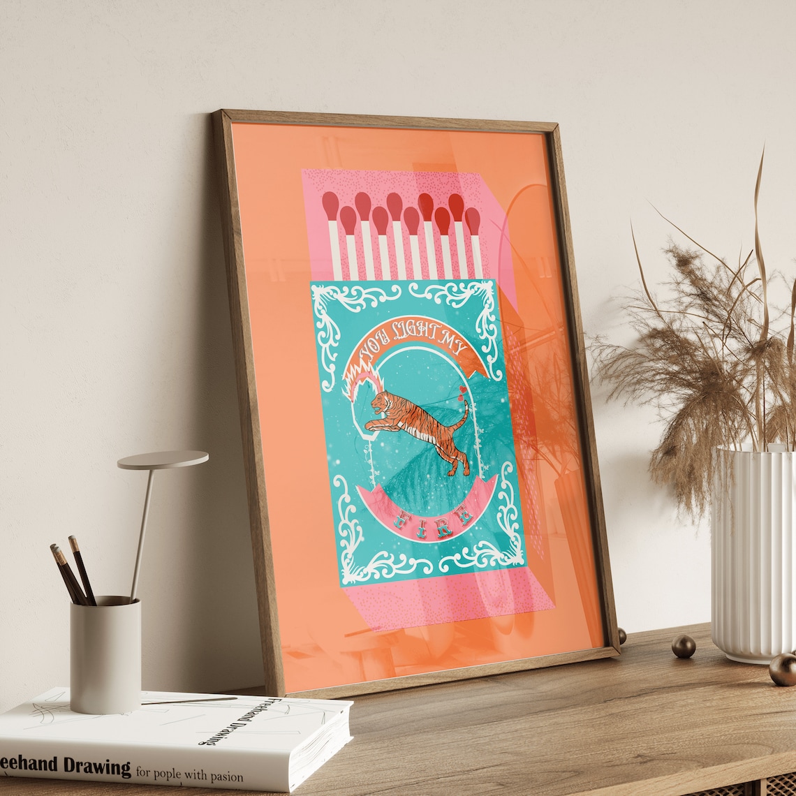 You Light My Fire Orange Match – обзор и цена Home Decor Nepal