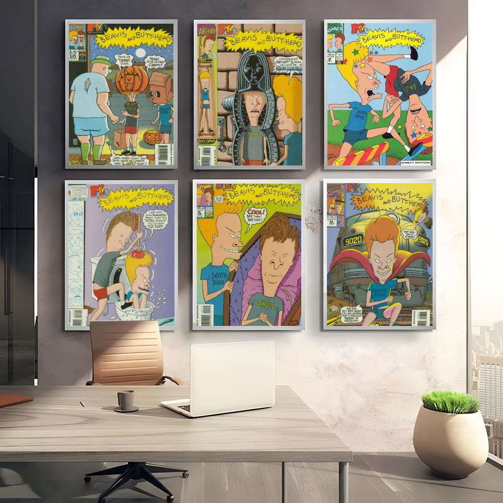 Постер в стиле аниме B-Beavis  – обзор и цена Home Decor Living Room Ideas
