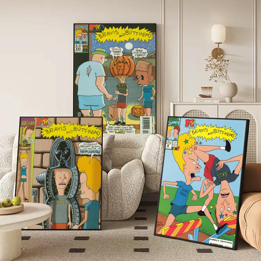 Постер в стиле аниме B-Beavis  – обзор и цена Home Decor Living Room Ideas