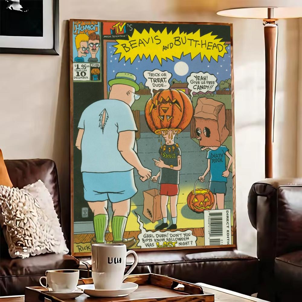 Постер в стиле аниме B-Beavis  – обзор и цена Home Decor Living Room Ideas