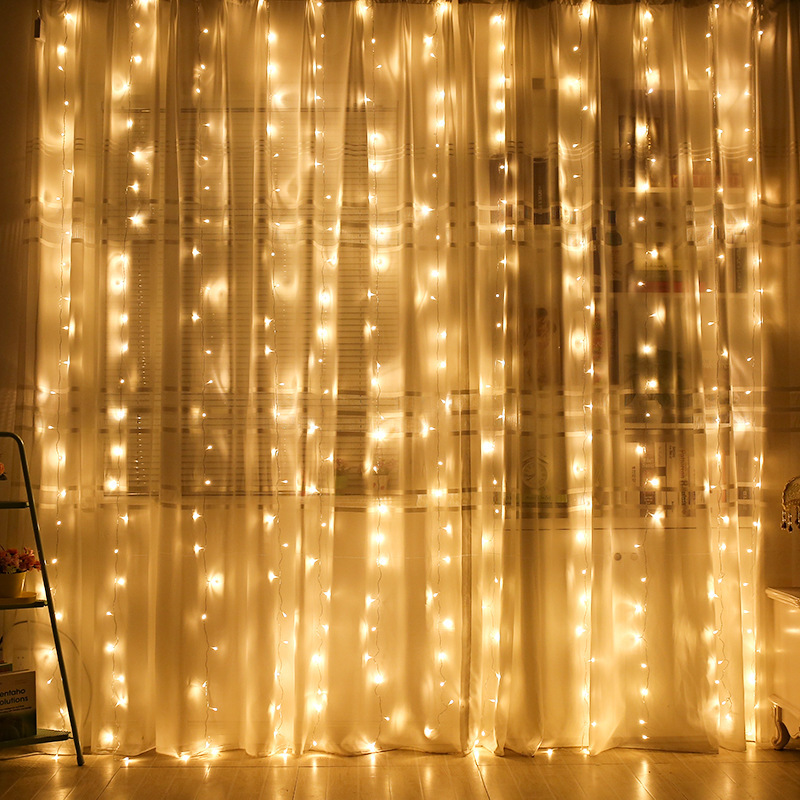 USB светодиодные гирлянды для  – обзор и цена String Curtain Light