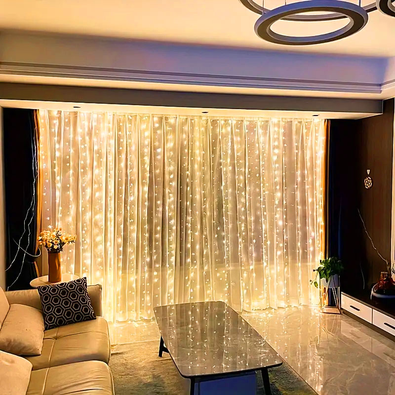 USB светодиодные гирлянды для  – обзор и цена String Curtain Light