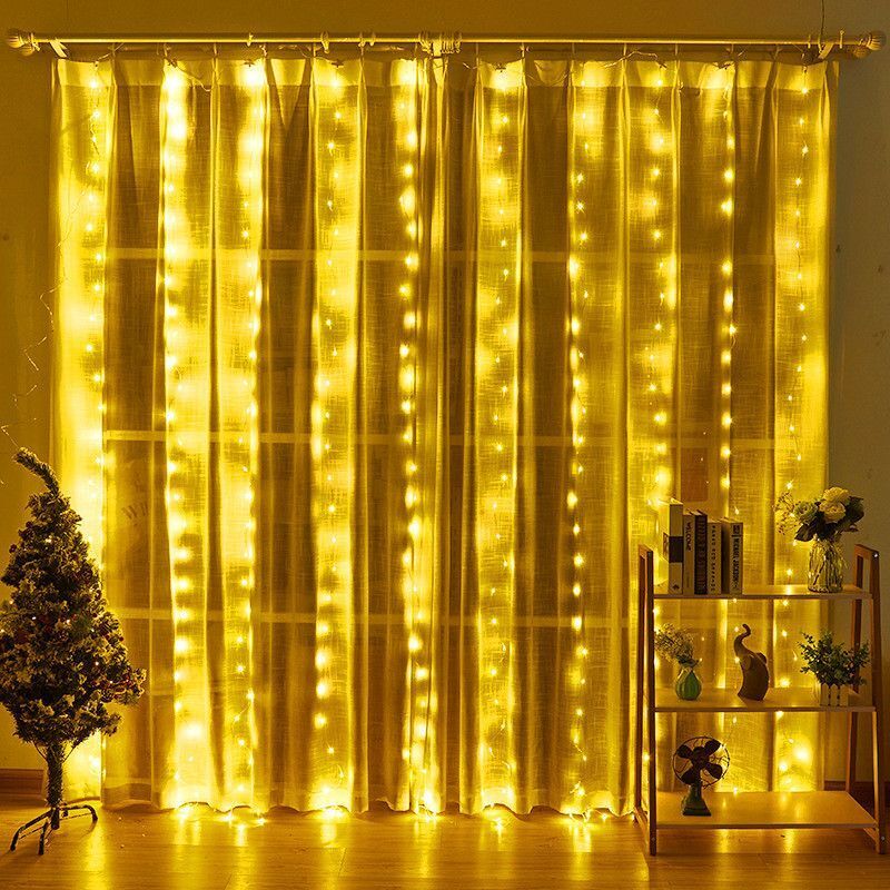 USB светодиодные гирлянды для  – обзор и цена String Curtain Light