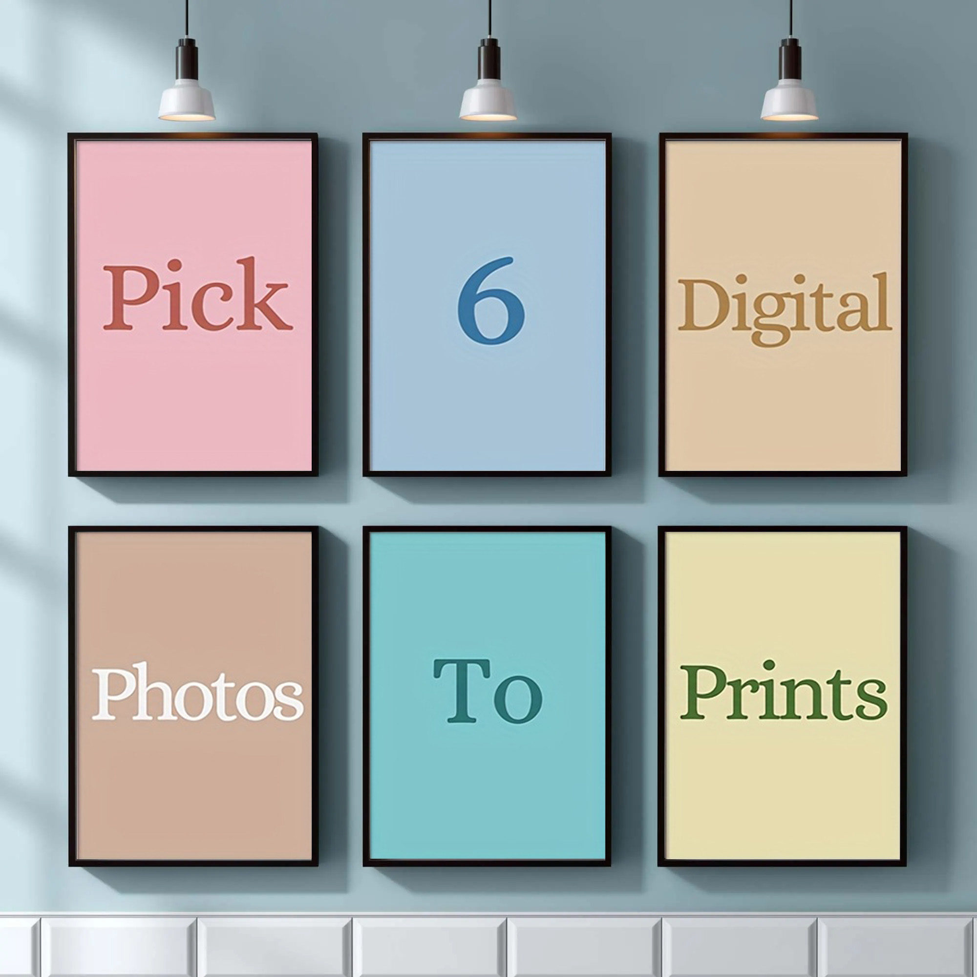 4/5/6 шт. индивидуальная печат – обзор и цена Home Decor Frames
