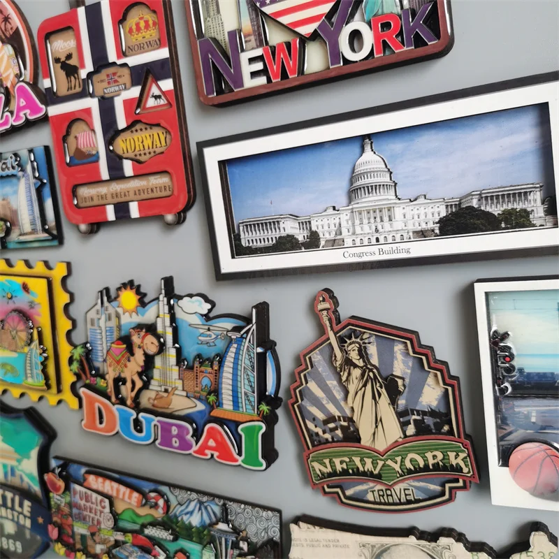 Деревянный магнит для холодиль – обзор и цена Home Decor New York