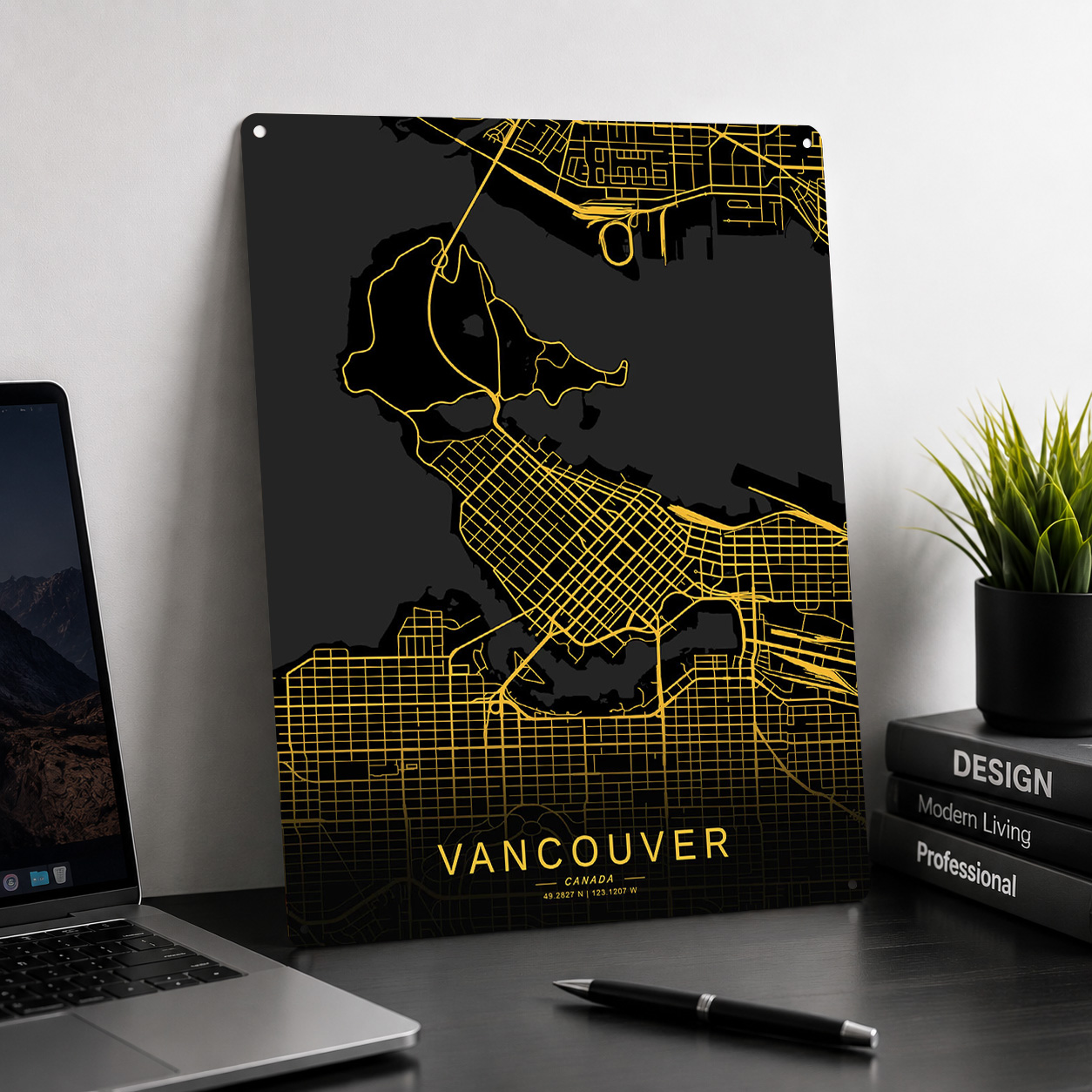 Металлическая винтажная таблич – обзор и цена Home Decor Vancouver