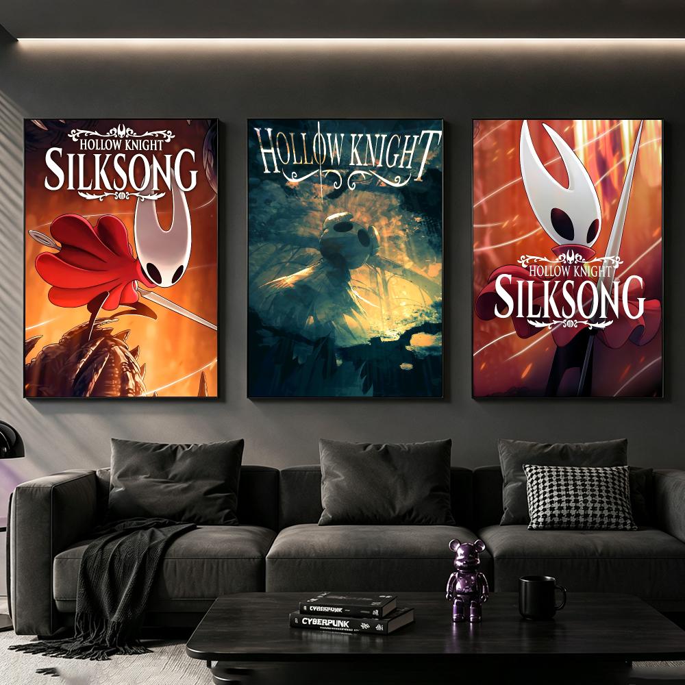 Постер Hollow Knight, HD-печат – обзор и цена Home Decor Living Room Ideas