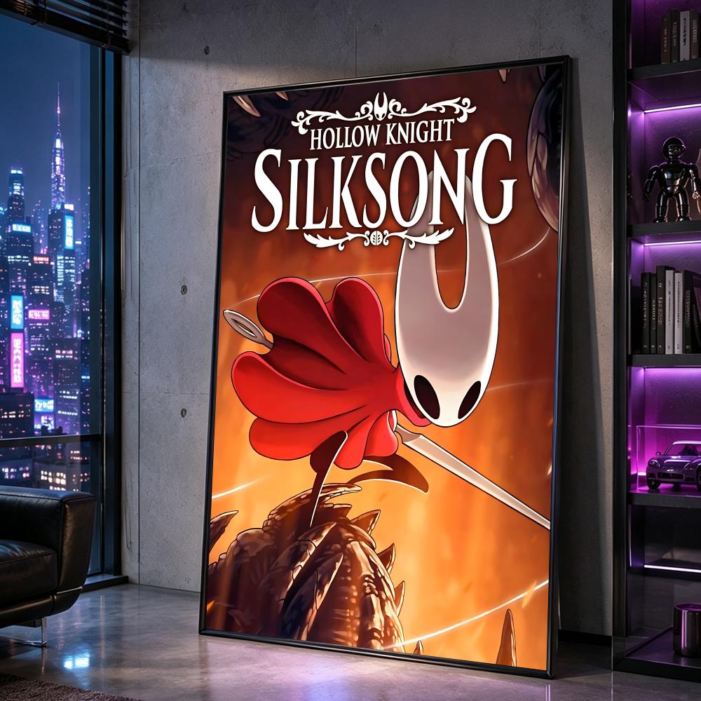 Постер Hollow Knight, HD-печат – обзор и цена Home Decor Living Room Ideas