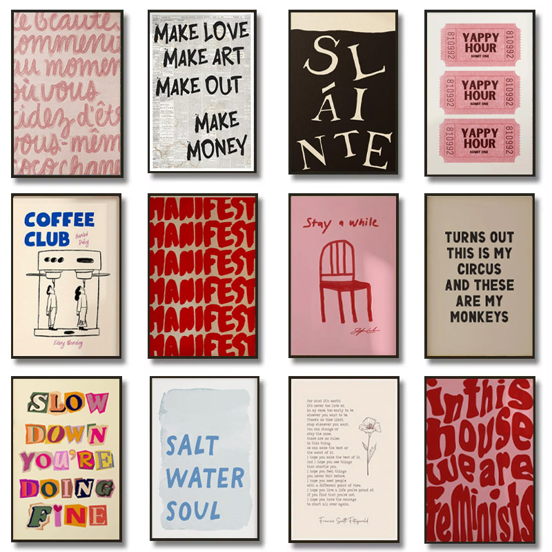 1 шт. простой модный текстовый – обзор и цена Home Decor Aesthetic Pinterest
