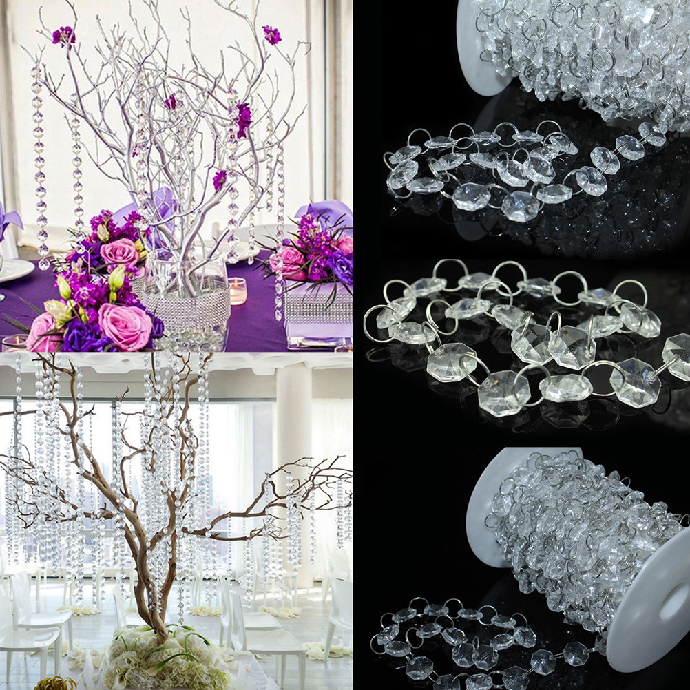 10 метров прозрачных восьмиуго – обзор и цена String Curtain Light