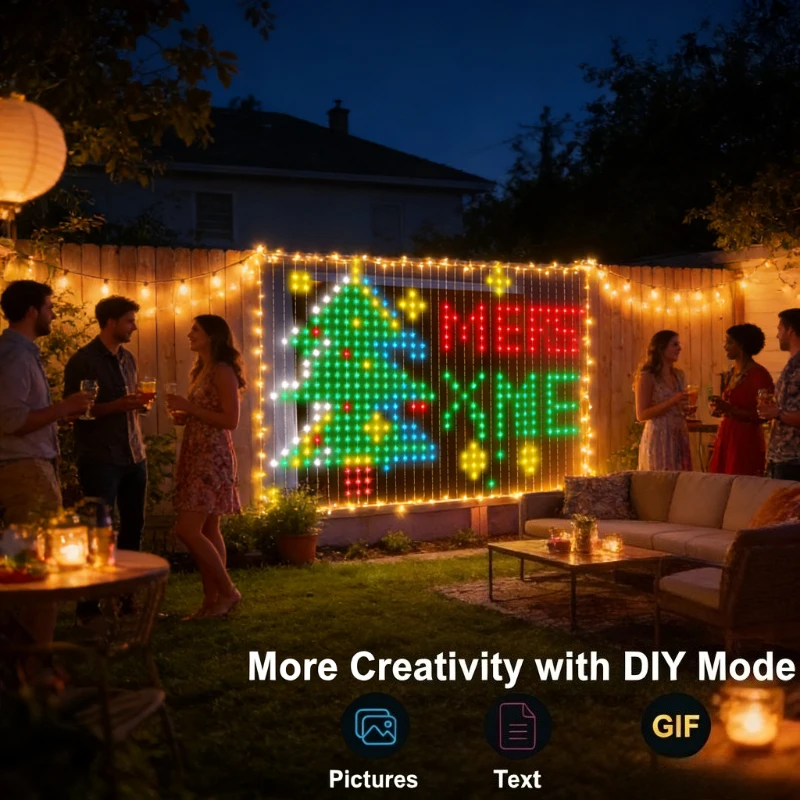 Умные светодиодные занавески н – обзор и цена String Curtain Light