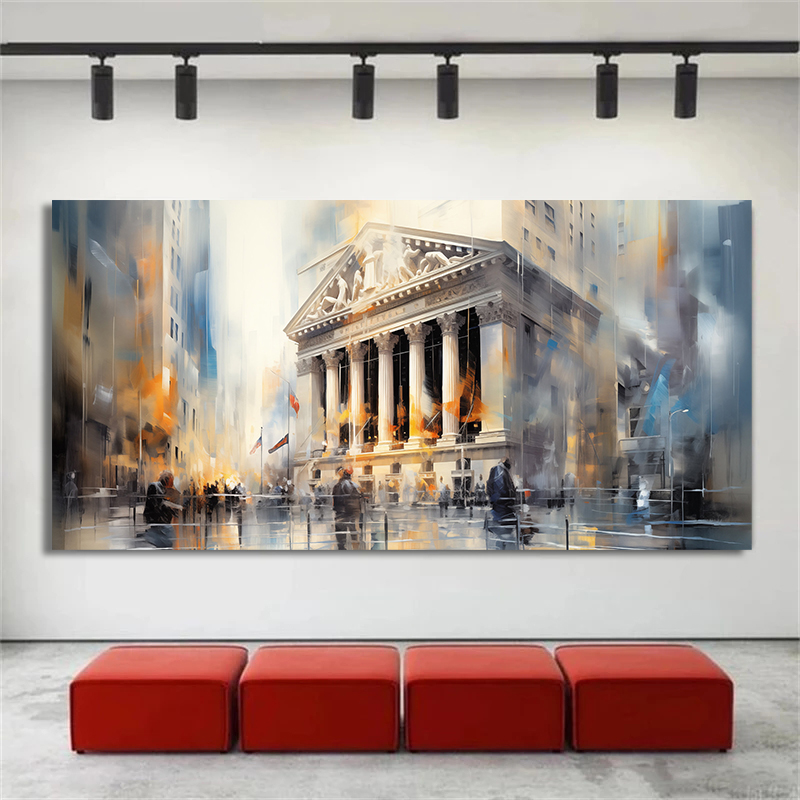 Абстрактная картина на холсте  – обзор и цена Home Decor New York
