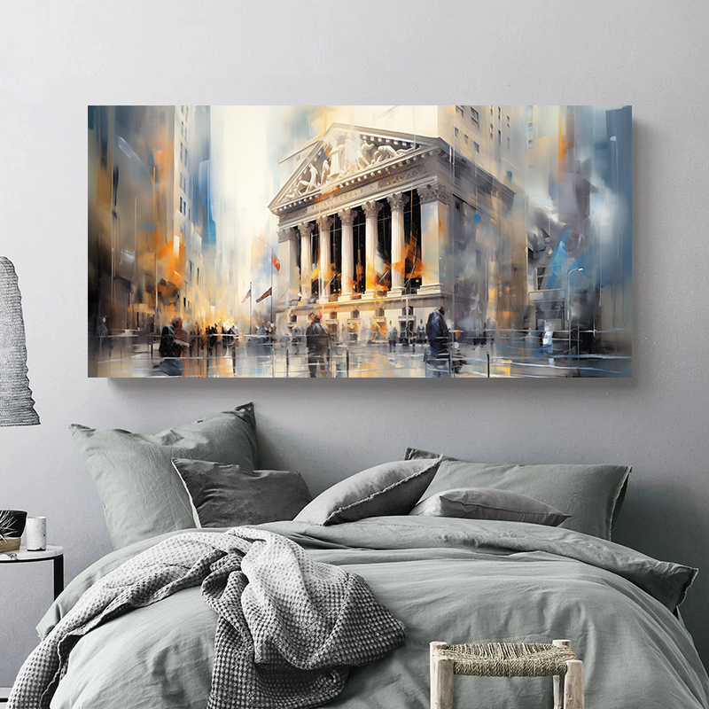 Абстрактная картина на холсте  – обзор и цена Home Decor New York