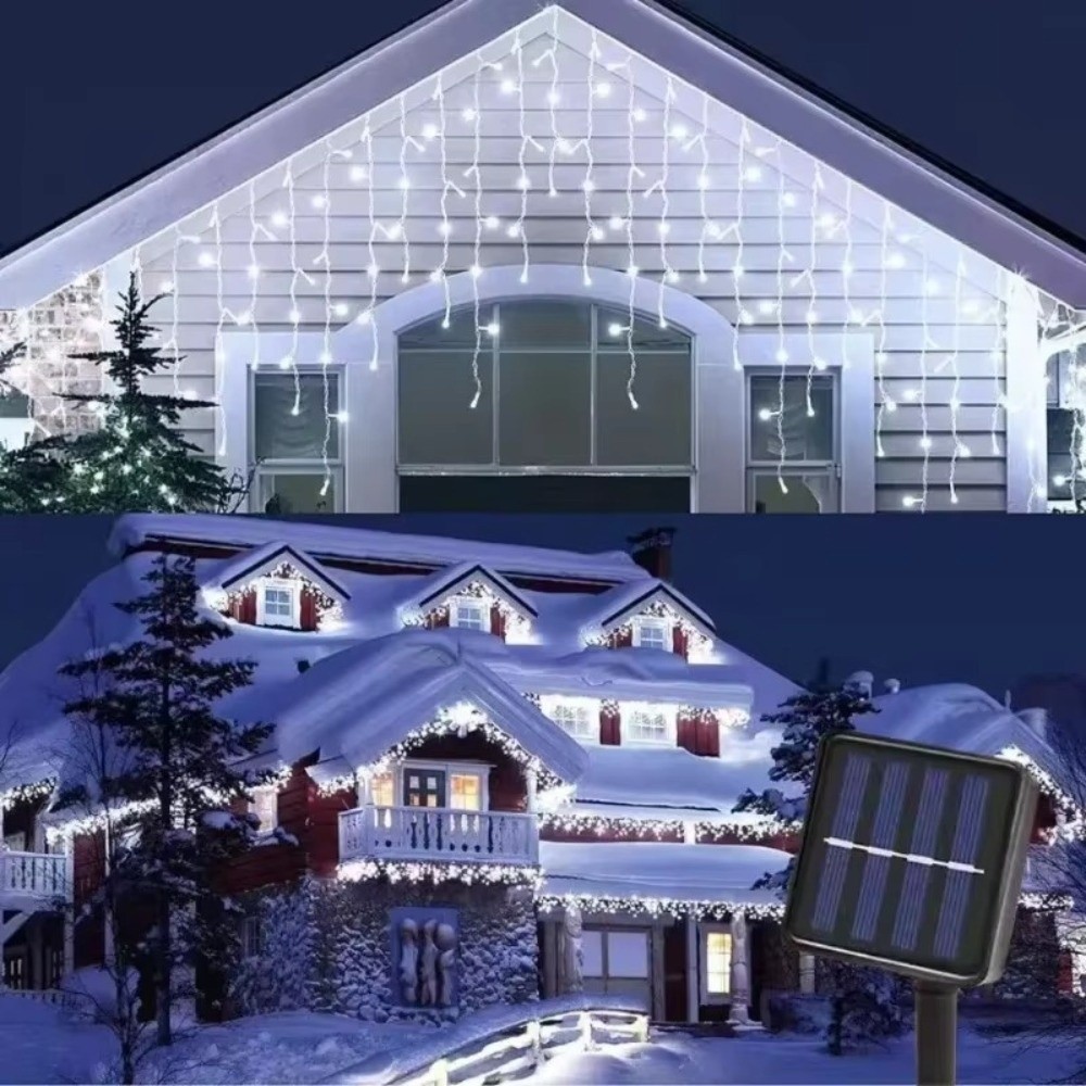 Светодиодная гирлянда-водопад  – обзор и цена String Curtain Light