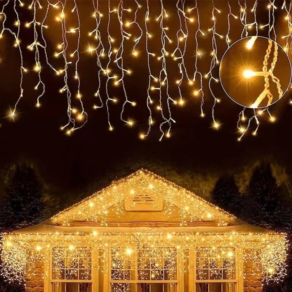 Светодиодная гирлянда-водопад  – обзор и цена String Curtain Light