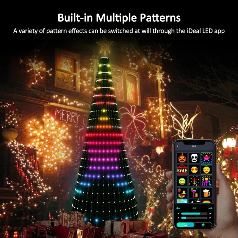 Рождественские гирлянды-звезды – обзор и цена Home Decor Tree
