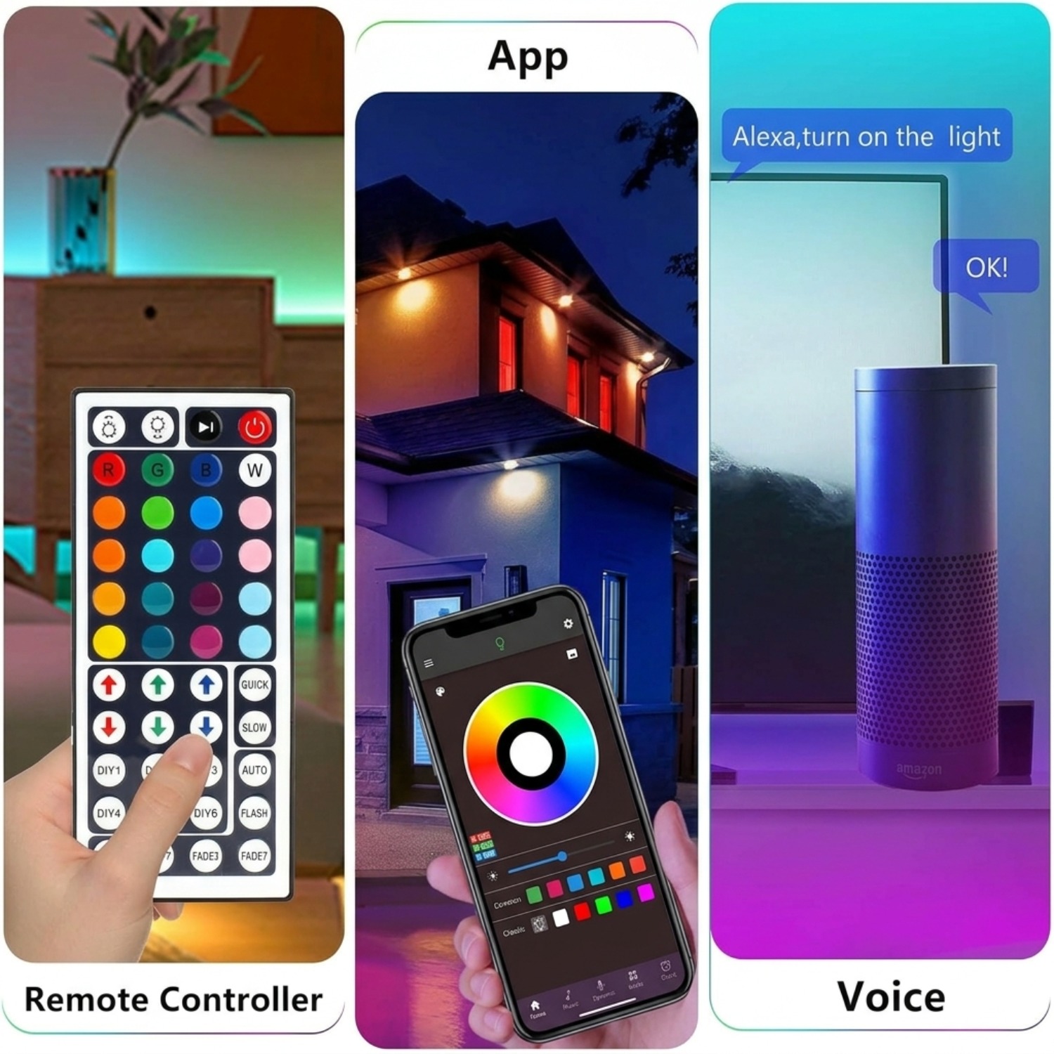 Светодиодная лента RGB 10М 20М – обзор и цена Home Decor App Free