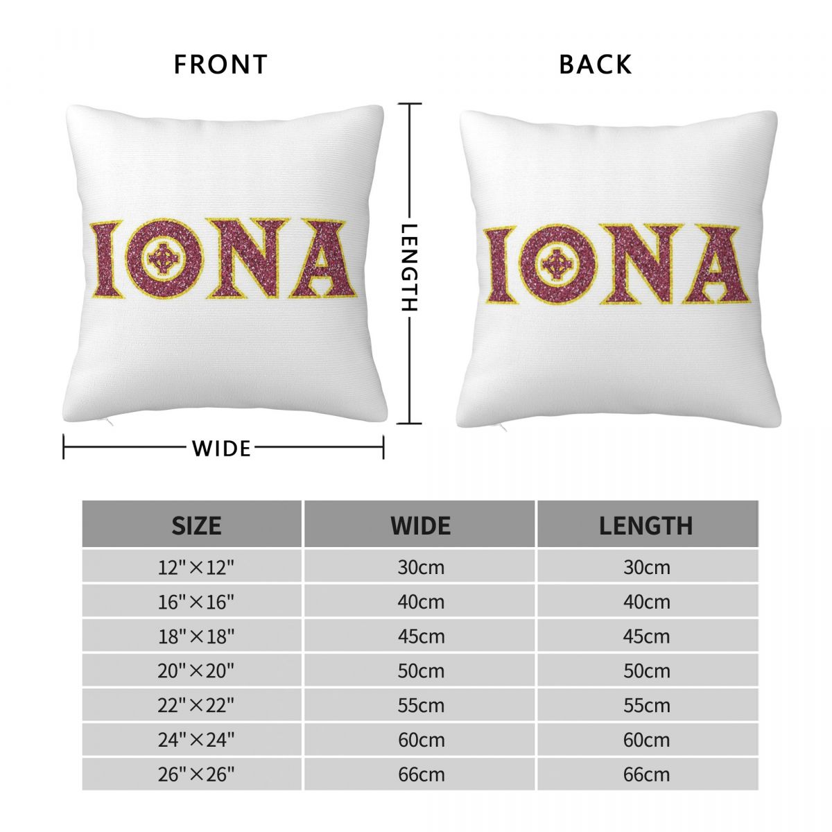 Наволочка Iona College New Yor – обзор и цена Home Decor New York