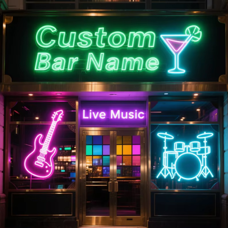 Неоновые вывески на заказ, пер – обзор и цена Neon Sign Led Custom