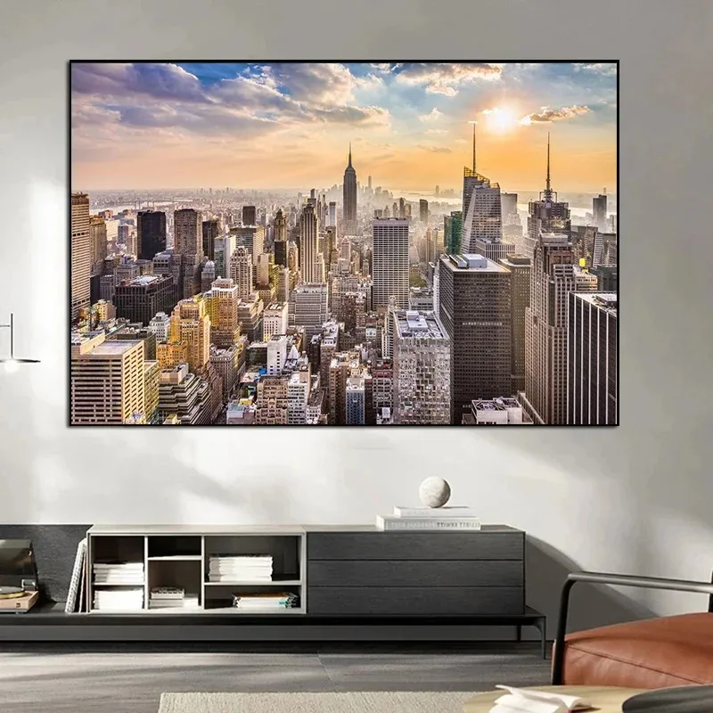 Пейзаж ночного пейзажа Нью-Йор – обзор и цена Home Decor New York
