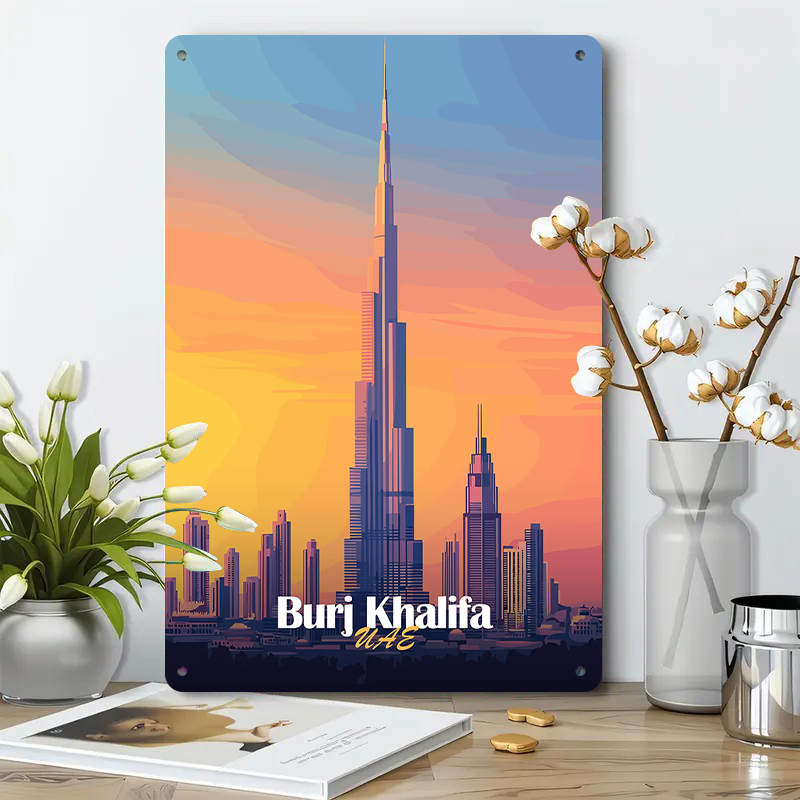 Burj Khalifa Dubai UAE Skyline – обзор и цена Home Decor Uae