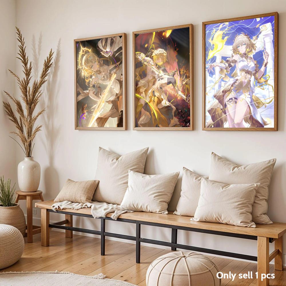 Постер Aglaea Anime Honkai Sta – обзор и цена Home Decor Living Room Ideas