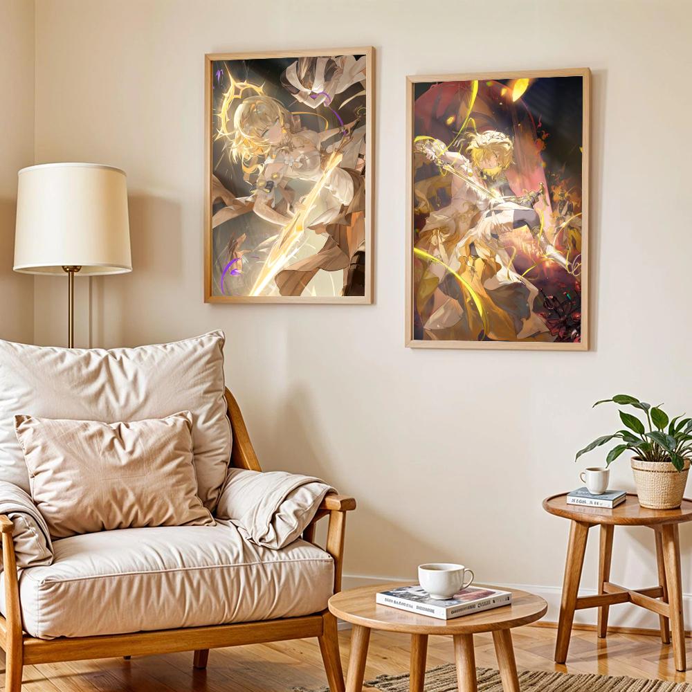 Постер Aglaea Anime Honkai Sta – обзор и цена Home Decor Living Room Ideas