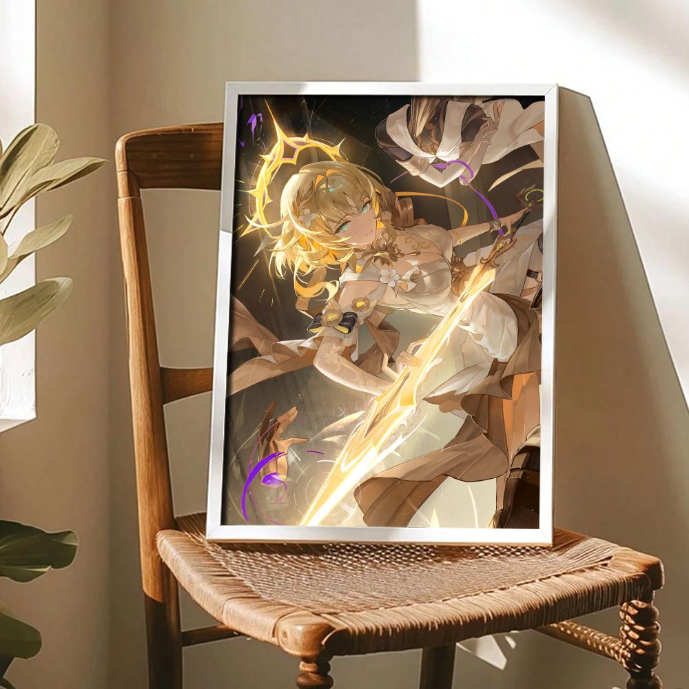 Постер Aglaea Anime Honkai Sta – обзор и цена Home Decor Living Room Ideas