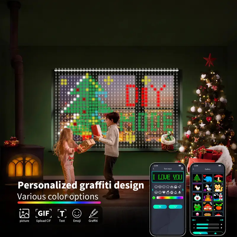 Умные RGB-пиксельные гирлянды- – обзор и цена Home Decor App Free