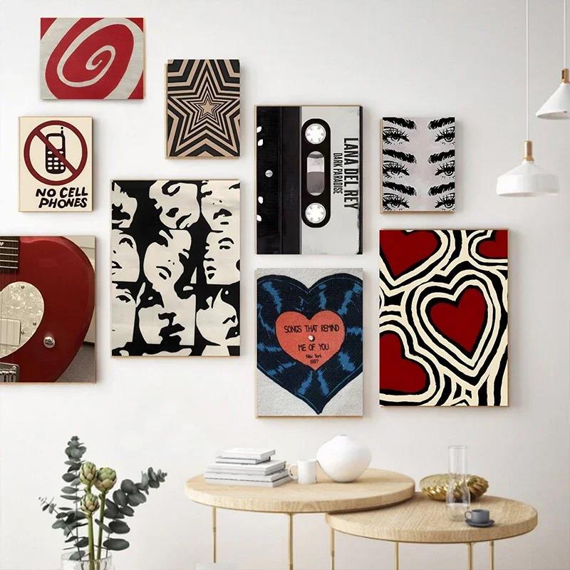 Плакаты Y2K в стиле рок, холст – обзор и цена Home Decor Aesthetic Pinterest